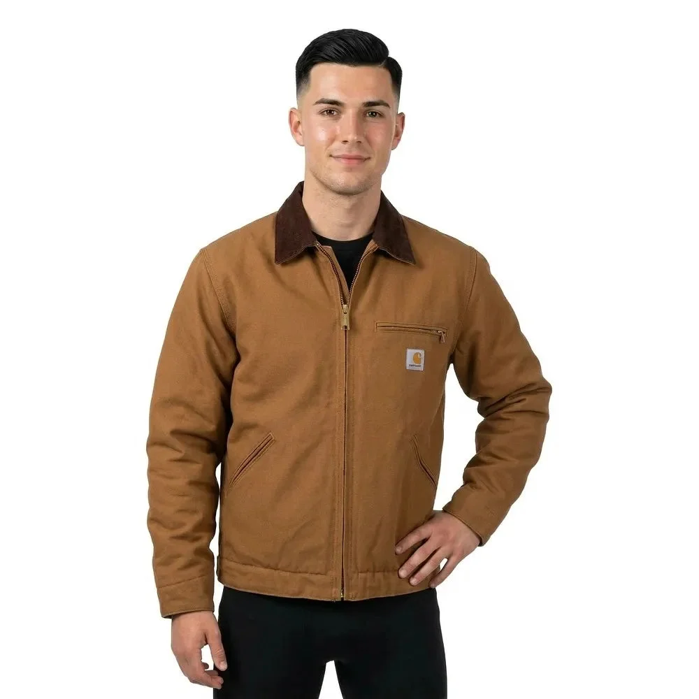 Carhartt Men's Iconic J01 Duck Detroit Jacket
