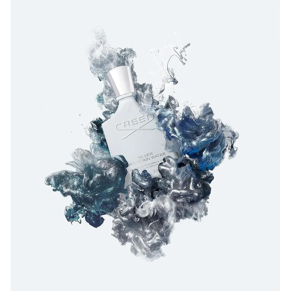 Creed Silver Mountain Water – Colonia de lujo para hombre con fragancia cítrica, afrutada y amaderada
