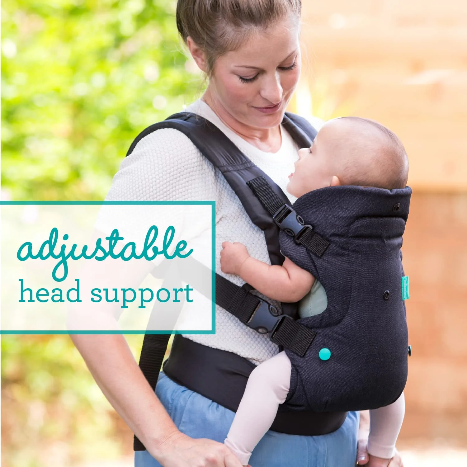 Infantino Flip Advanced 4 en 1 Portabebés Ergonómico Negro