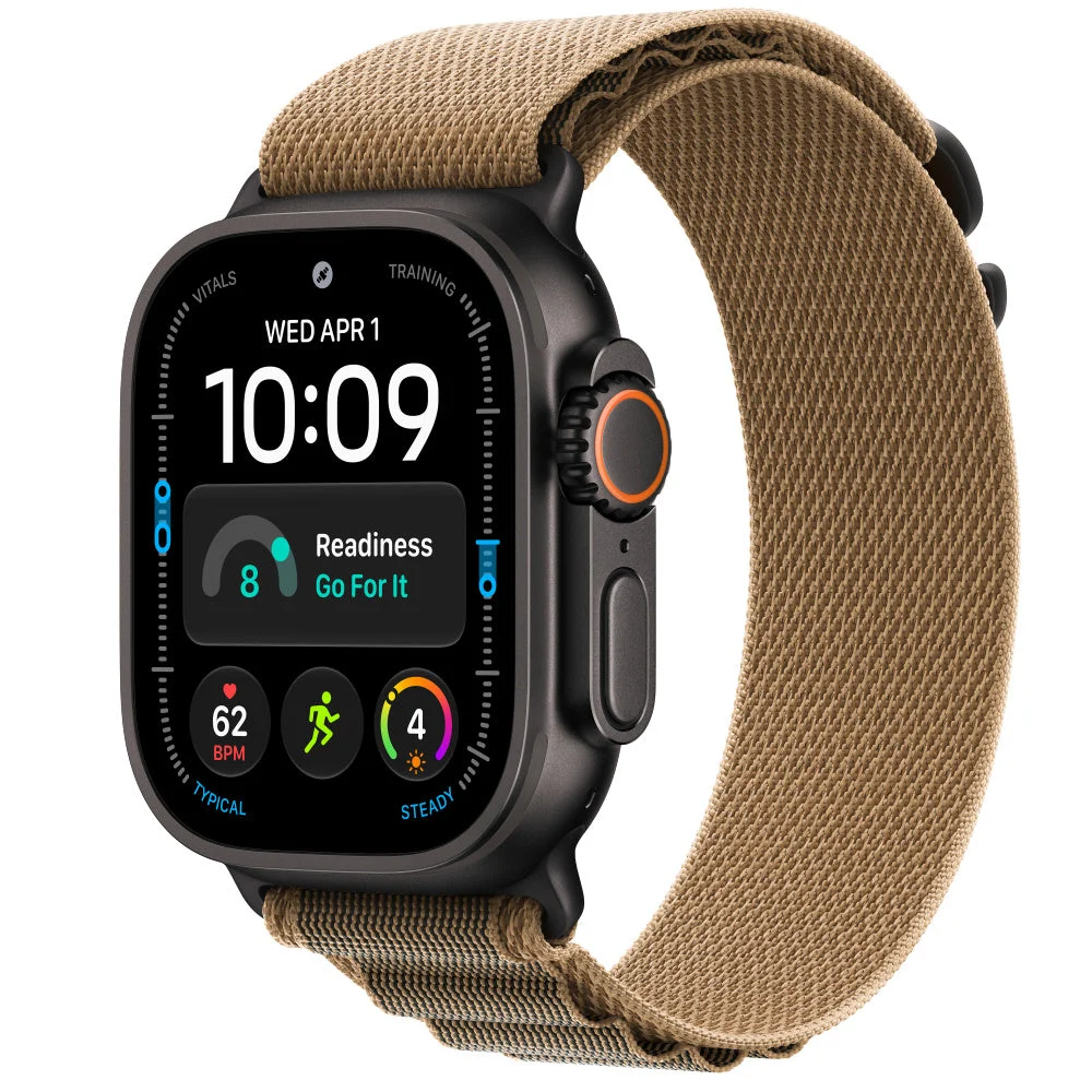Apple Watch Ultra 4 GPS + Cellular 49mm Black Titanium (2026) | Ocean Alpine Trail Milanese