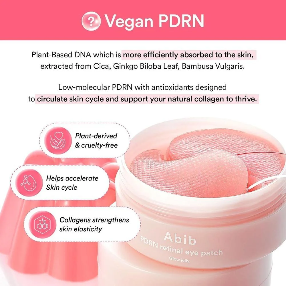Parche Mascarilla De Ojos Pdrn Y Retinal 60 Parches 84g