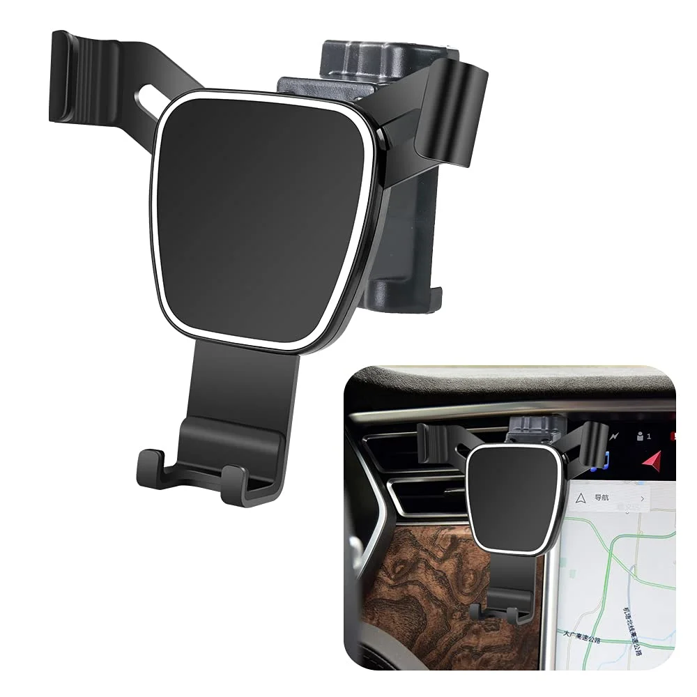 Soporte para celular de ventilación para Tesla Model X 2016-2020 y Model S 2012-2020