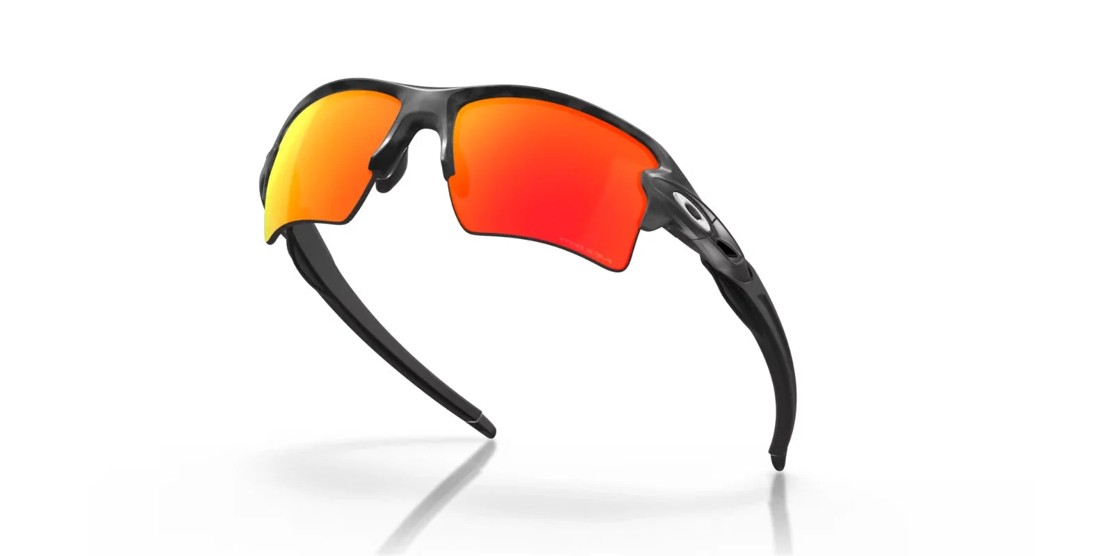 Gafas de Sol Oakley Flak 2.0 XL - Marco Negro Camuflaje, Lente PRIZM Ruby (OO9188-8659)