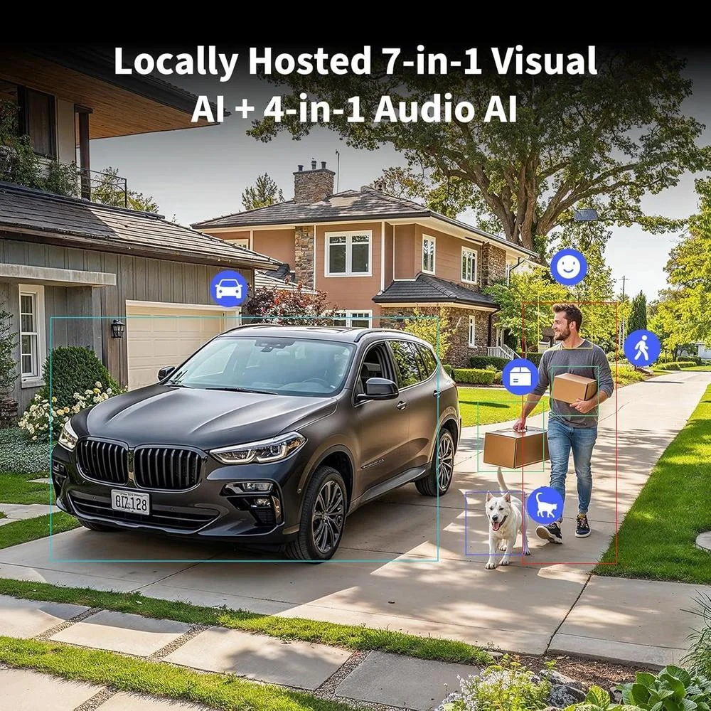 Aqara Cámara Hub G5 Pro 4MP WiFi de alta calidad con visión nocturna a color, soporte HomeKit Video Seguro, detección AI y Zigbee