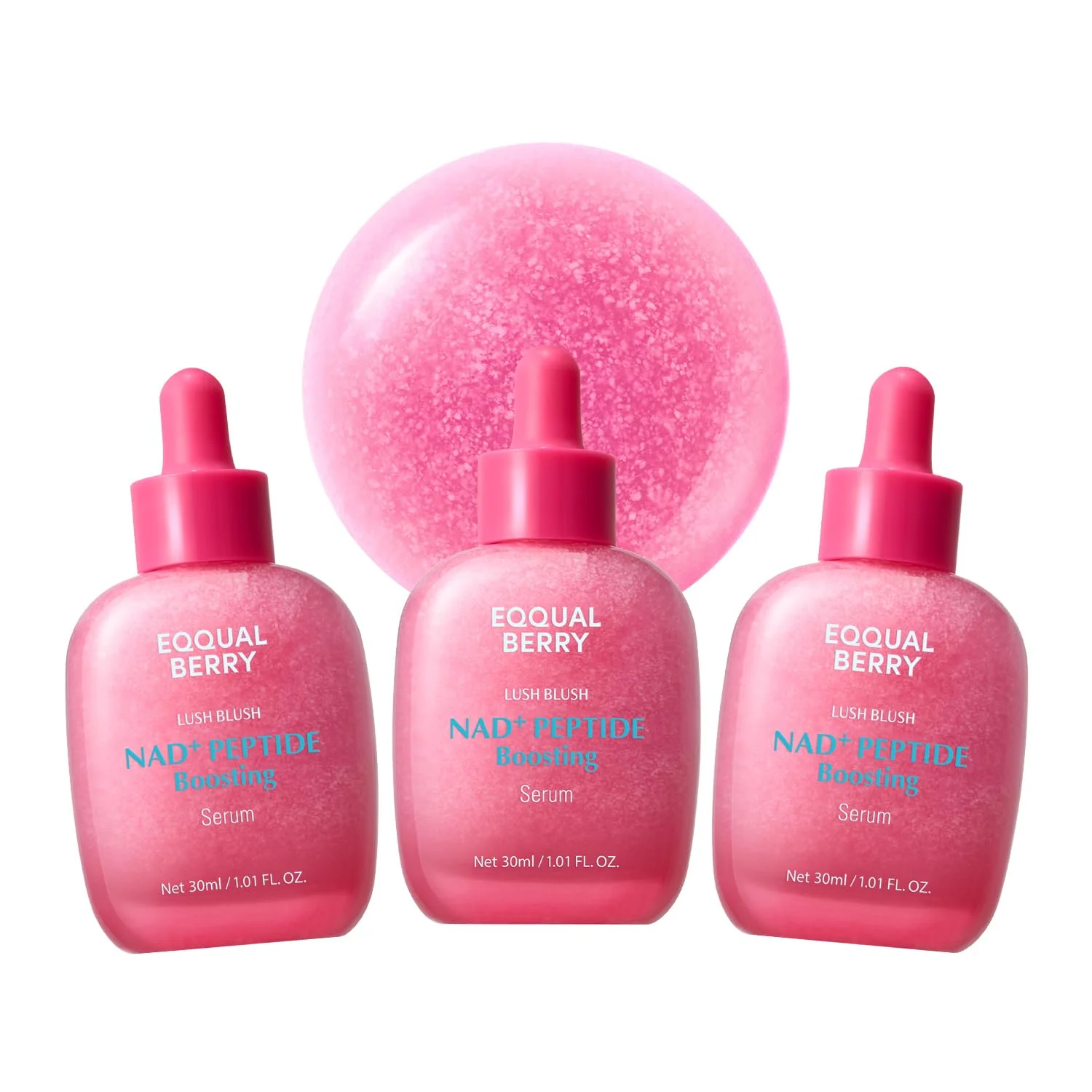 Sérum Facial EQQUALBERRY NAD+ Peptide Boosting Triple Pack 1.01 oz