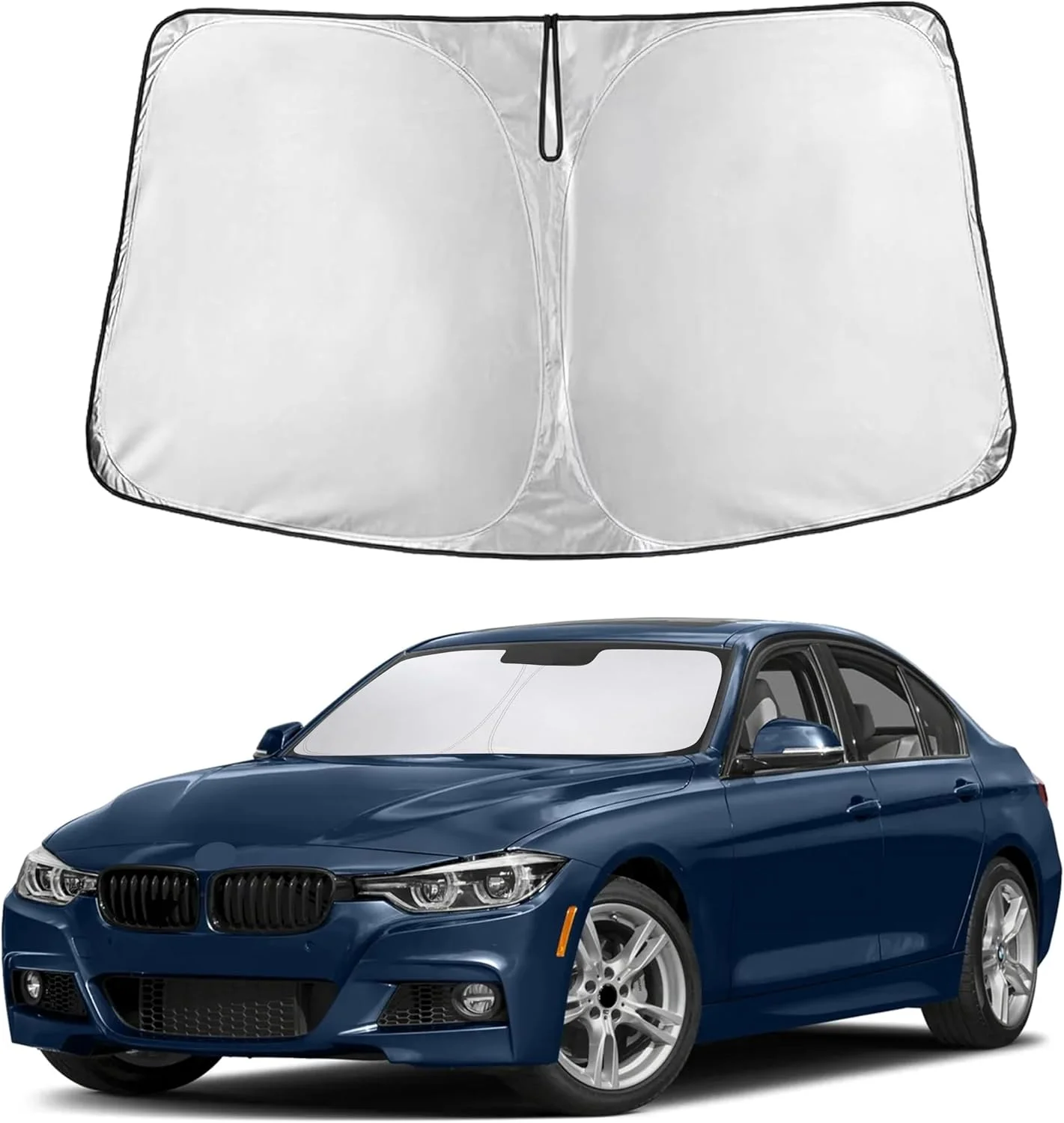 Parasol para parabrisas EcoNour compatible con BMW Serie 3 2013-2018
