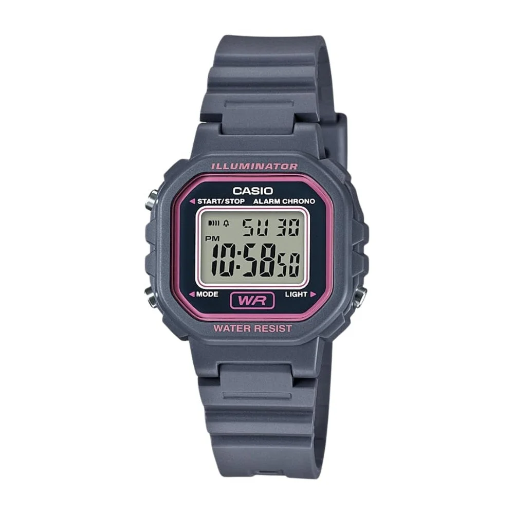 Reloj de pulsera digital Casio LA20WH para mujer