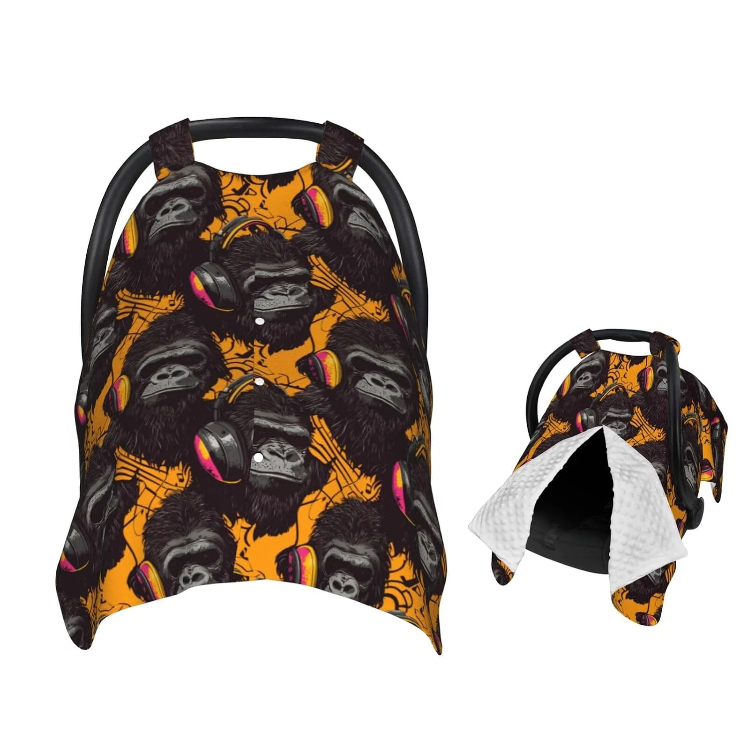 Cubre coche para bebé Muishi con diseño Gorila multiusos