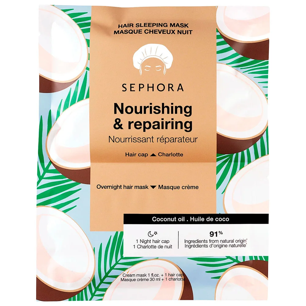 Mascarilla Nutritiva de Noche para Cabello con Coco + Mango