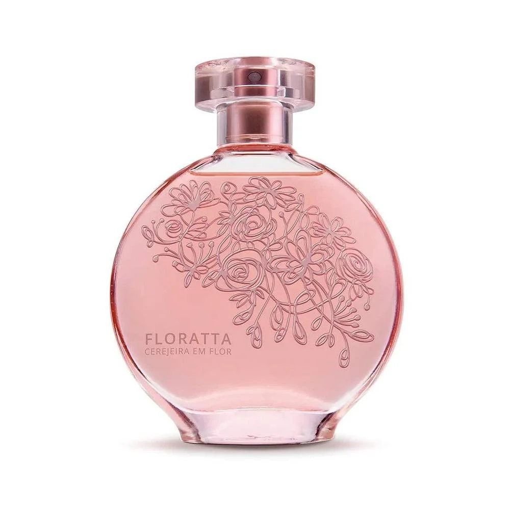 O Boticário Floratta Cherry Blossom, Perfume de fragancia floriental afrutada de larga duración para mujeres
