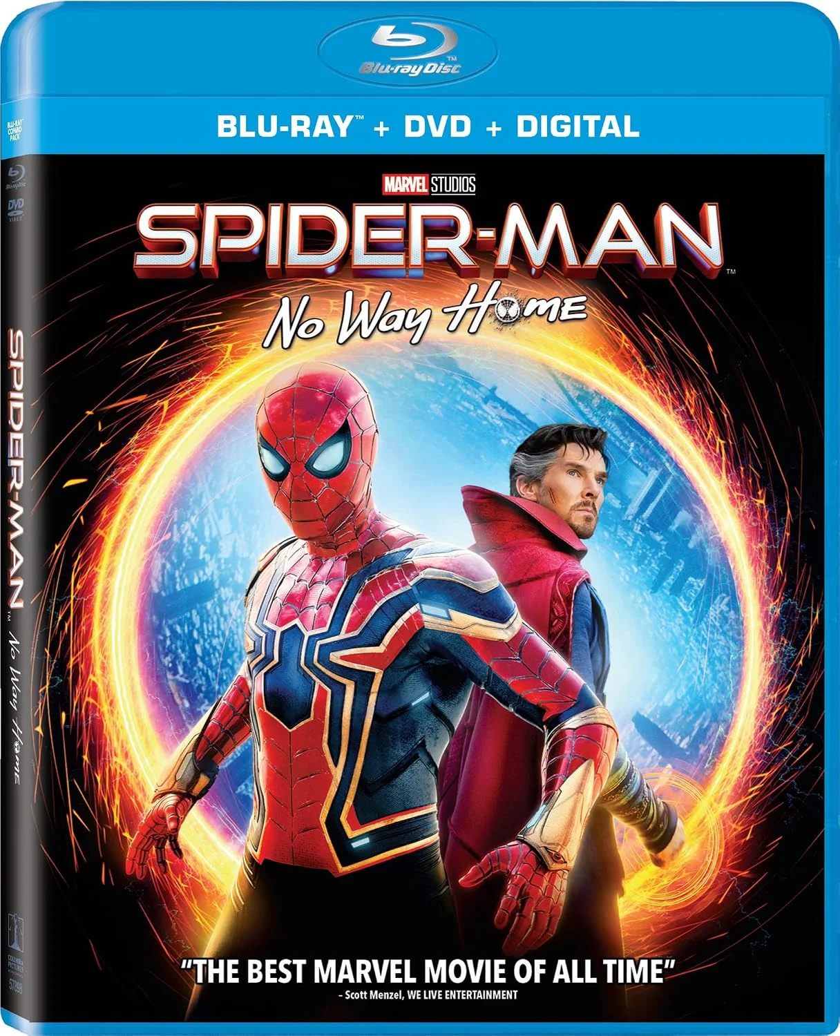 Blu-ray Spider-Man: No Way Home + DVD + Digital