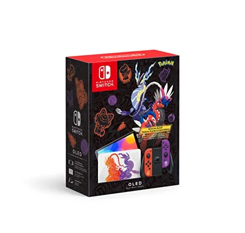 Consola Nintendo Switch OLED Pokémon Scarlet & Violet Edition