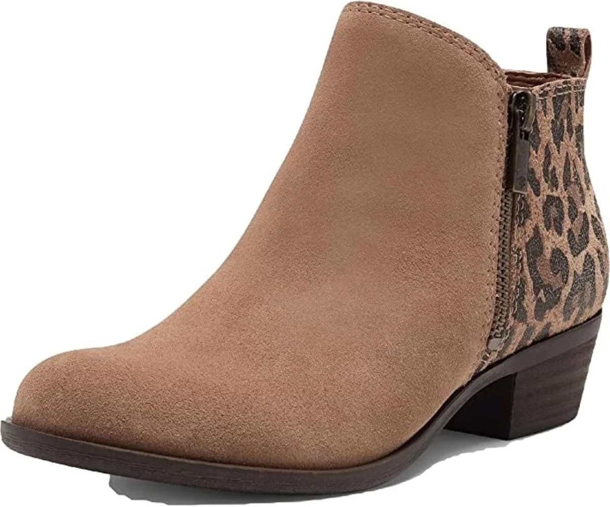 Botín Ankle Basel Lucky Brand Mujer Doble Cierre