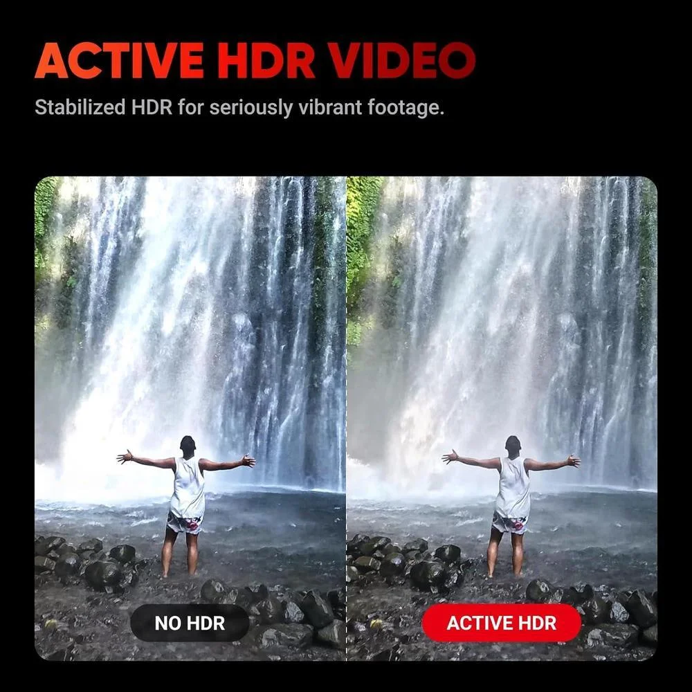 Insta360 Ace - Cámara de Acción 4K120fps, Fotos de 48 MP Impermeable