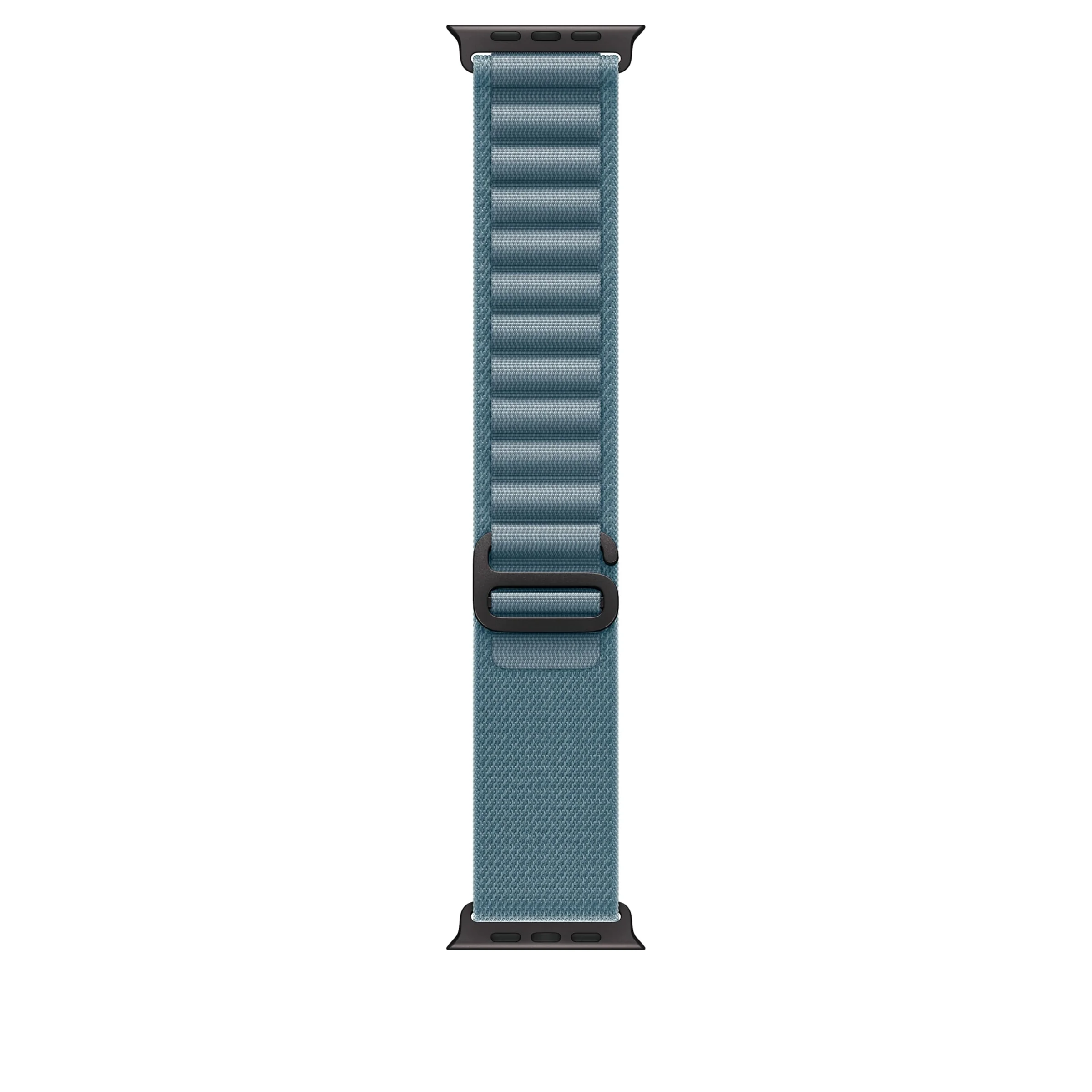 Apple Watch Band - Alpine Loop - 49mm - Light Blue - Small - Black Titanium Finish