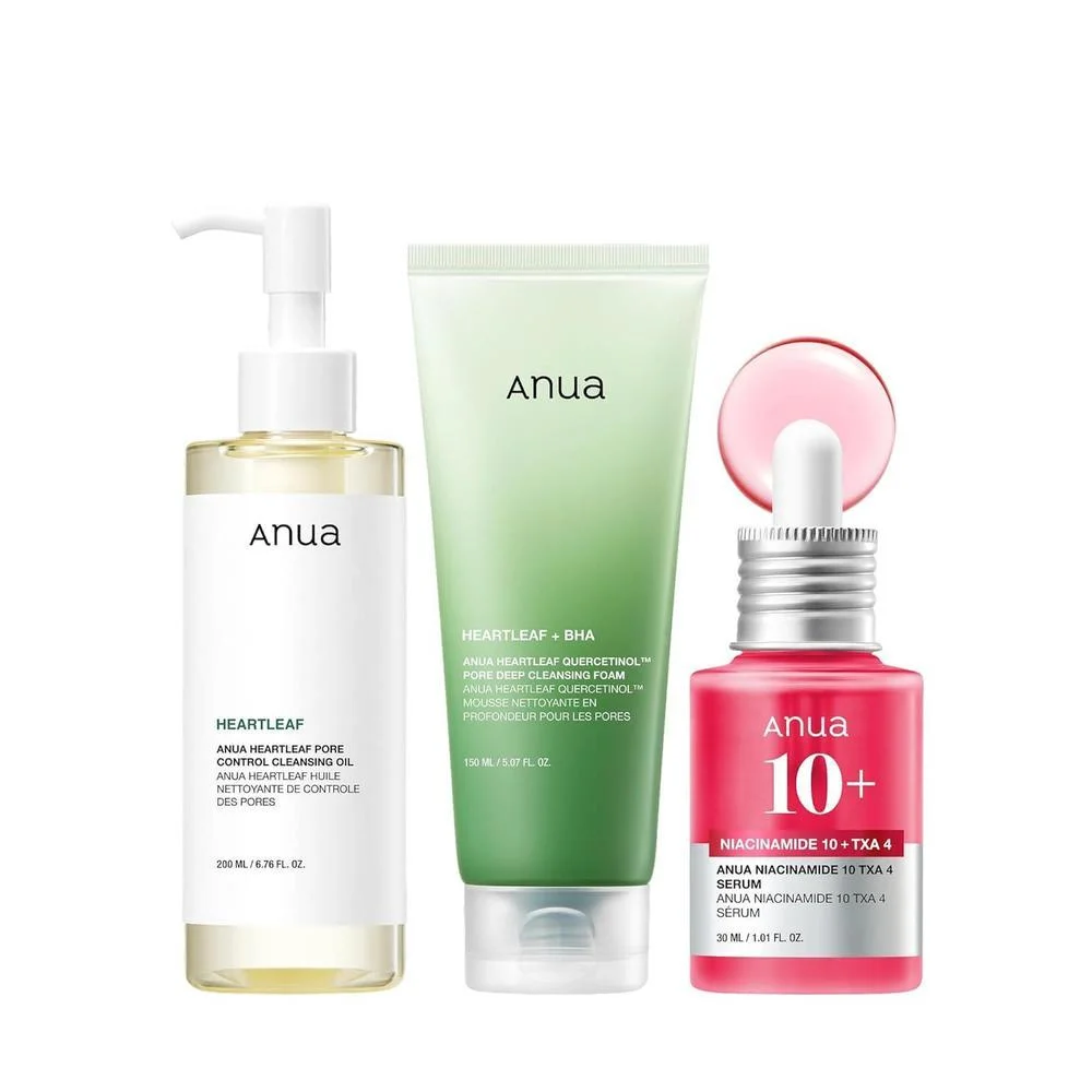 Anua 3-Step Glass Skin Beginner Kit