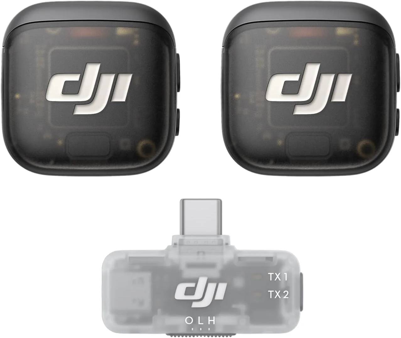 Micrófono inalámbrico DJI Mic 3 con 2 transmisores y receptor móvil