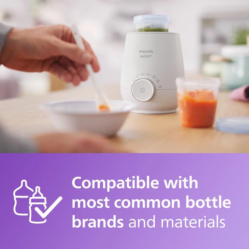 Philips Avent Premium Calientabiberones Rápido con Control de Temperatura