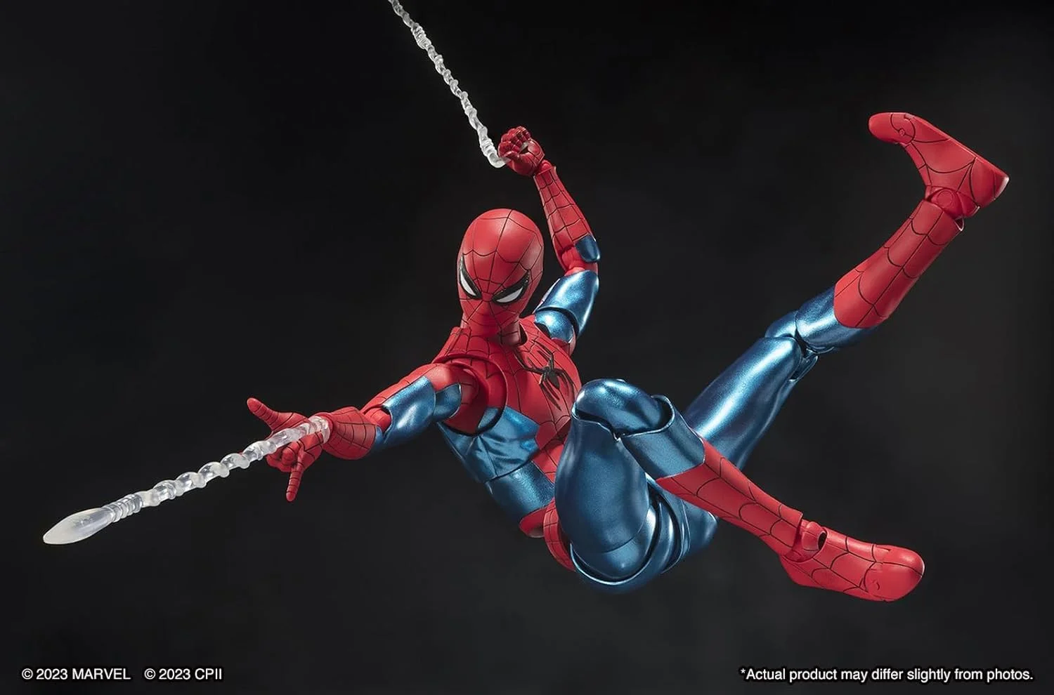 Tamashii Nations - Spider-Man: No Way Home - Spider-Man Nuevo Traje Rojo y Azul S.H.Figuarts Action Figure