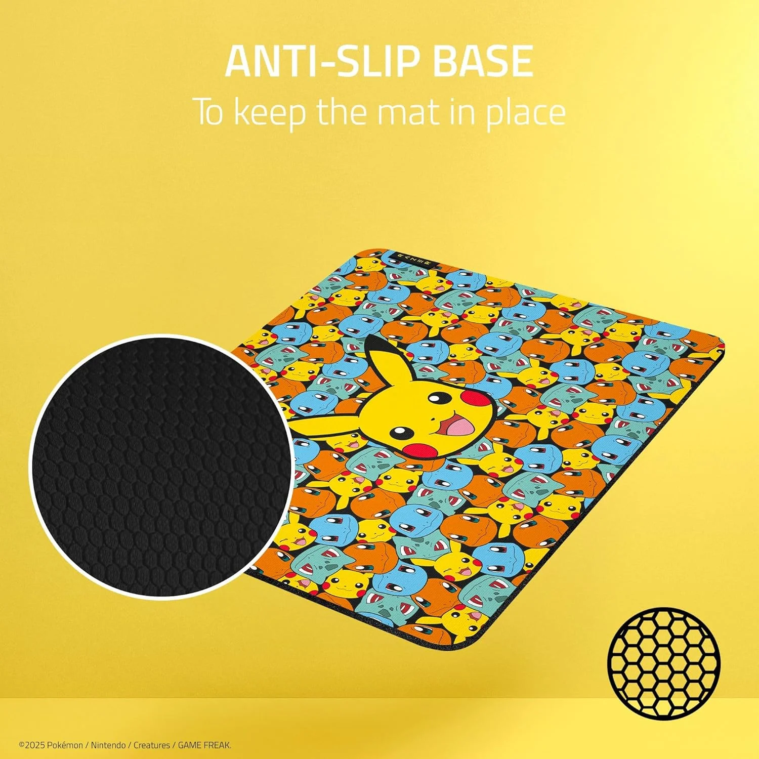 Razer Gigantus (Pokémon Edition) — Mousepad gaming, tamaño Medium
