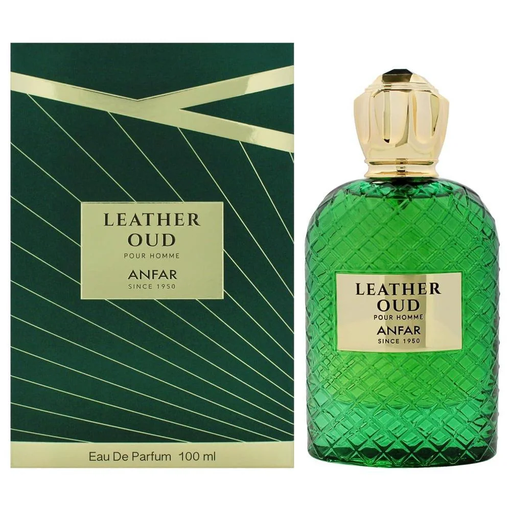 Leather Oud para hombre, fragancia amaderada con vetiver, sándalo, pachulí, amyris, cedro, clavo y cardamomo