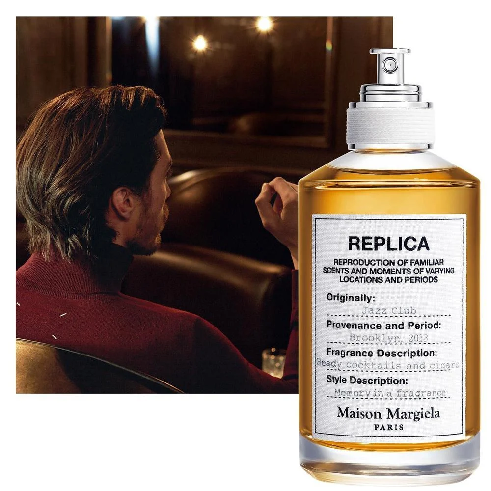 Maison Margiela Réplica Jazz Club Eau de Toilette cálido y especiado con vainilla, ron y tabaco