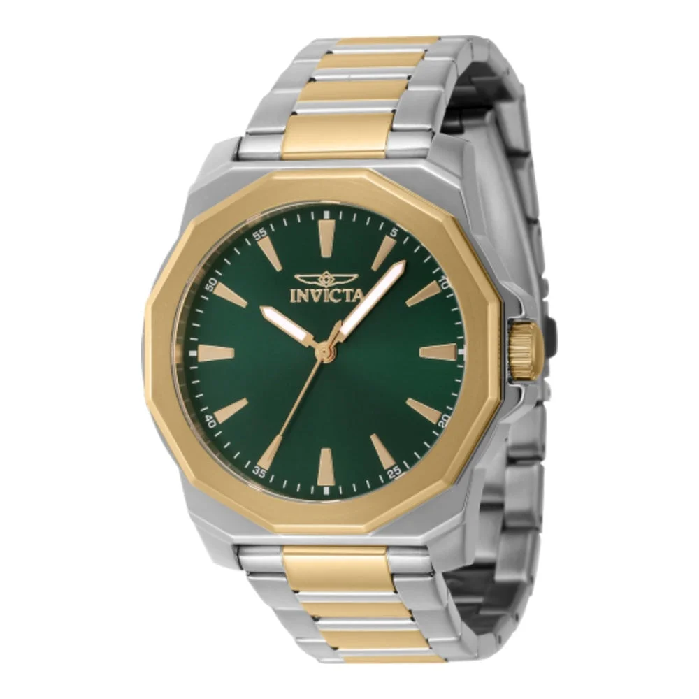 Reloj Invicta Speedway 42mm Acero Inoxidable Cuarzo Esfera Verde