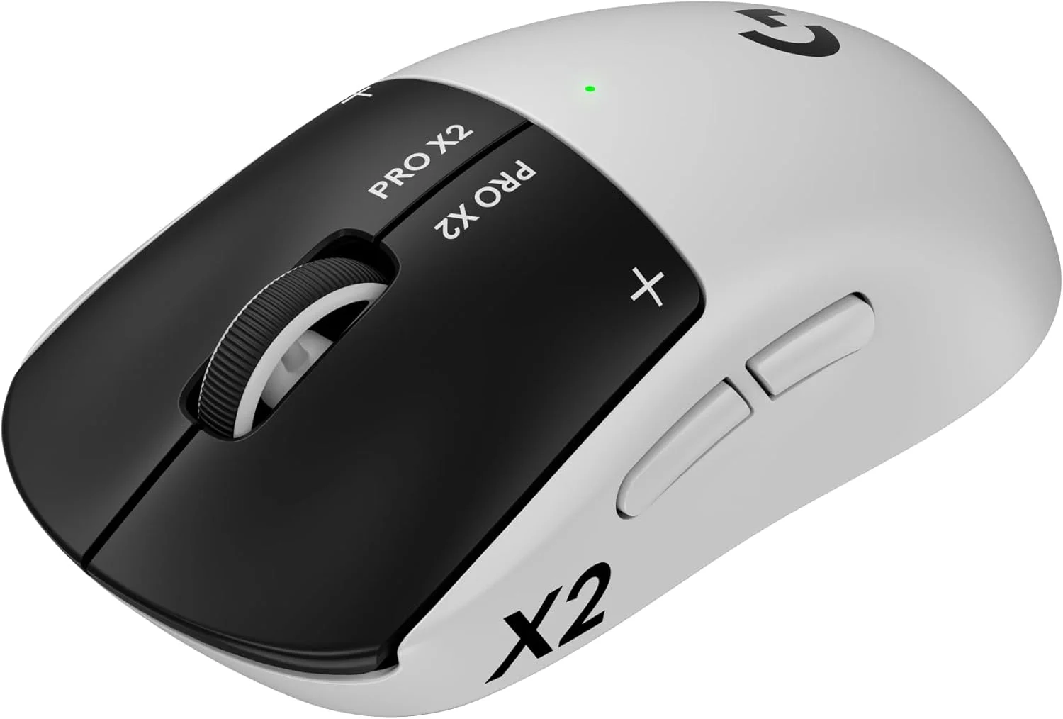 Mouse Gamer Logitech G PRO X2 SUPERSTRIKE Inalámbrico Negro y Blanco