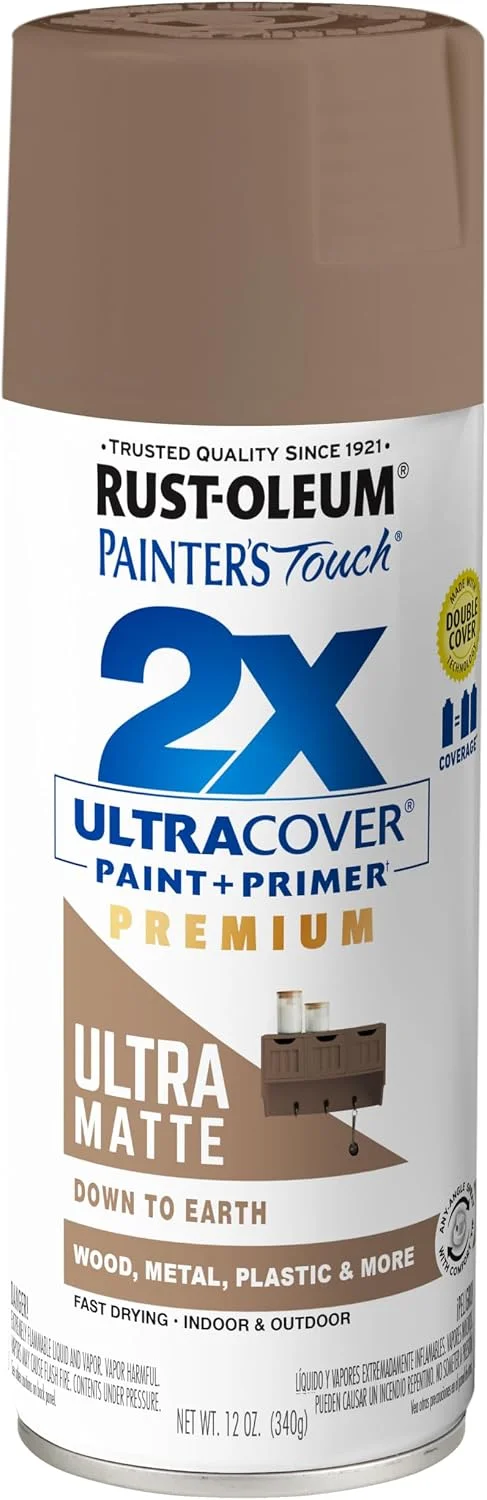 Pintura en spray Rust-Oleum Painter's Touch 2X Ultra Cover multiuso Down to Earth