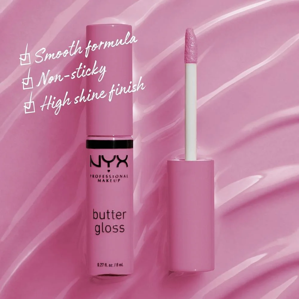 Butter Gloss Brillo Labial No Pegajoso - Eclair Pink