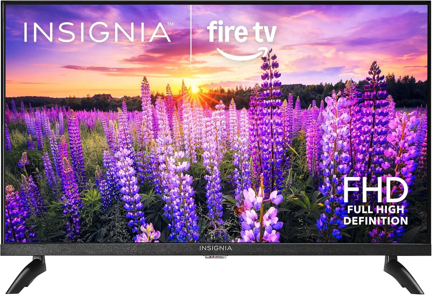 INSIGNIA 24" Class F40 Series LED Full HD Smart Fire TV, Voice Remote with Alexa, Stream Live TV Without Cable