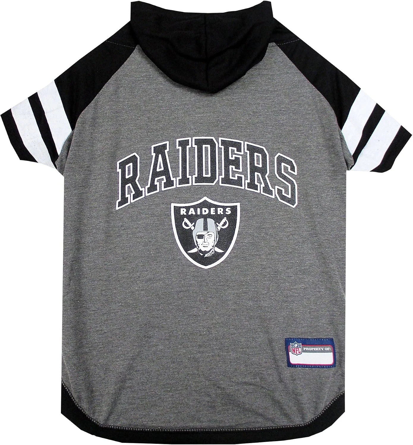 Pets First NFL Oakland Raiders Hoodie for Dogs & Cats. | NFL Football Licensed Dog Hoody Tee Shirt, Small| Sports Hoody