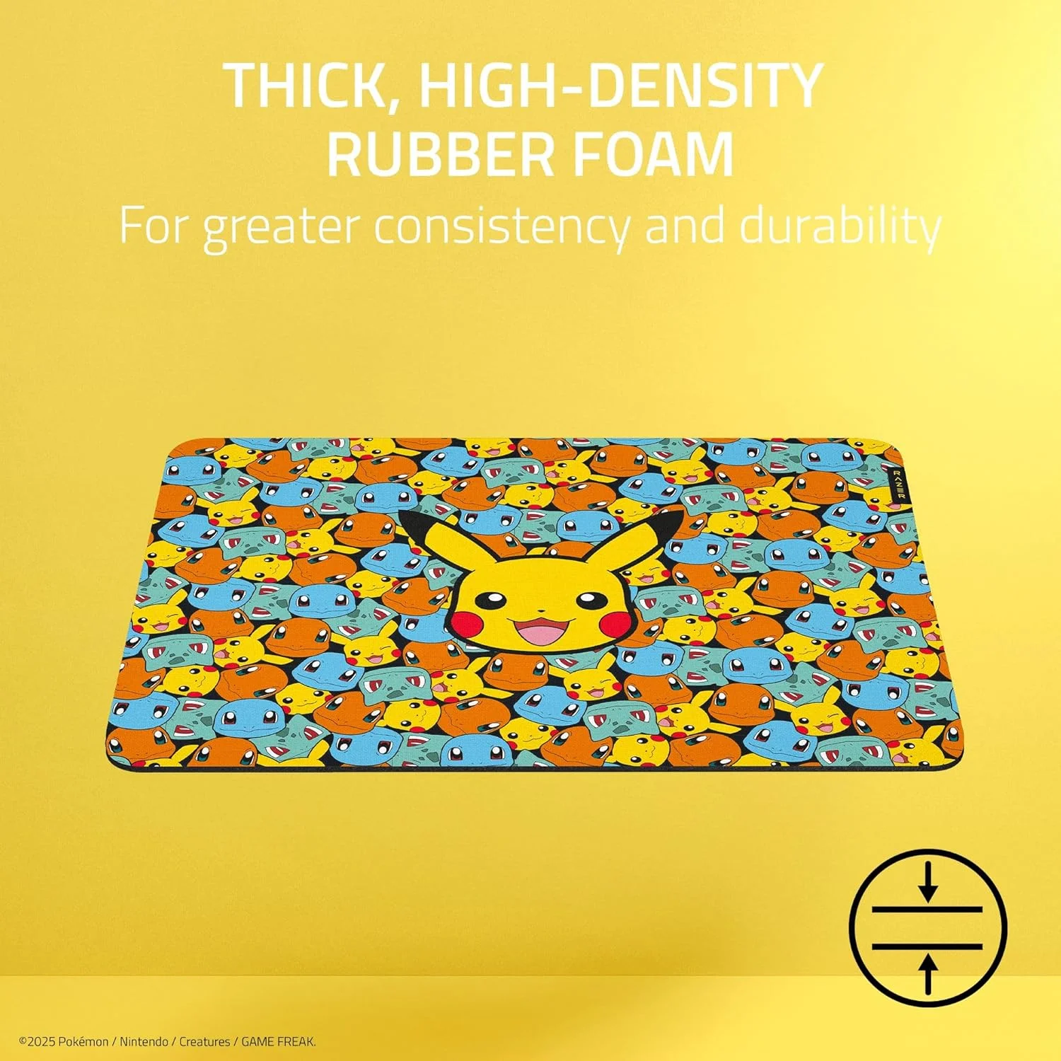 Razer Gigantus (Pokémon Edition) — Mousepad gaming, tamaño Medium