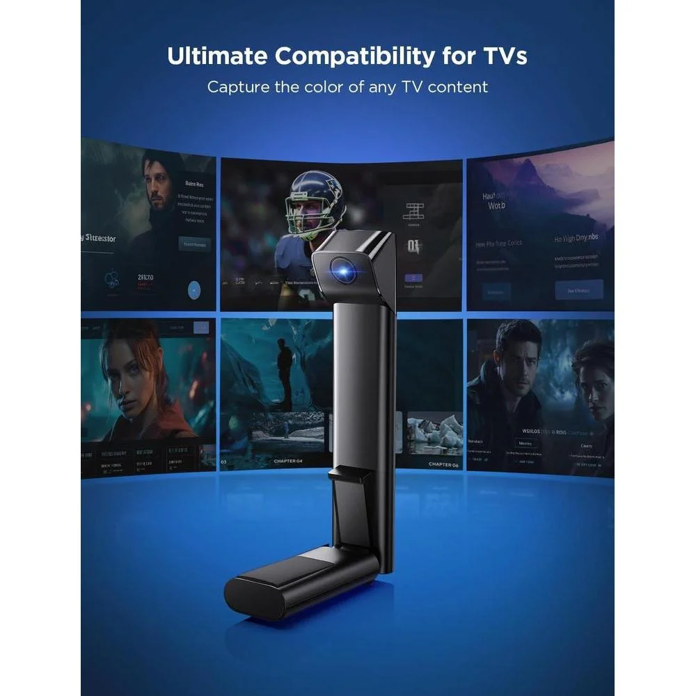 Retroiluminación para TV Govee 3 Lite con corrección de ojo de pez y sincronización de colores en tiras LED RGBICW Wi-Fi