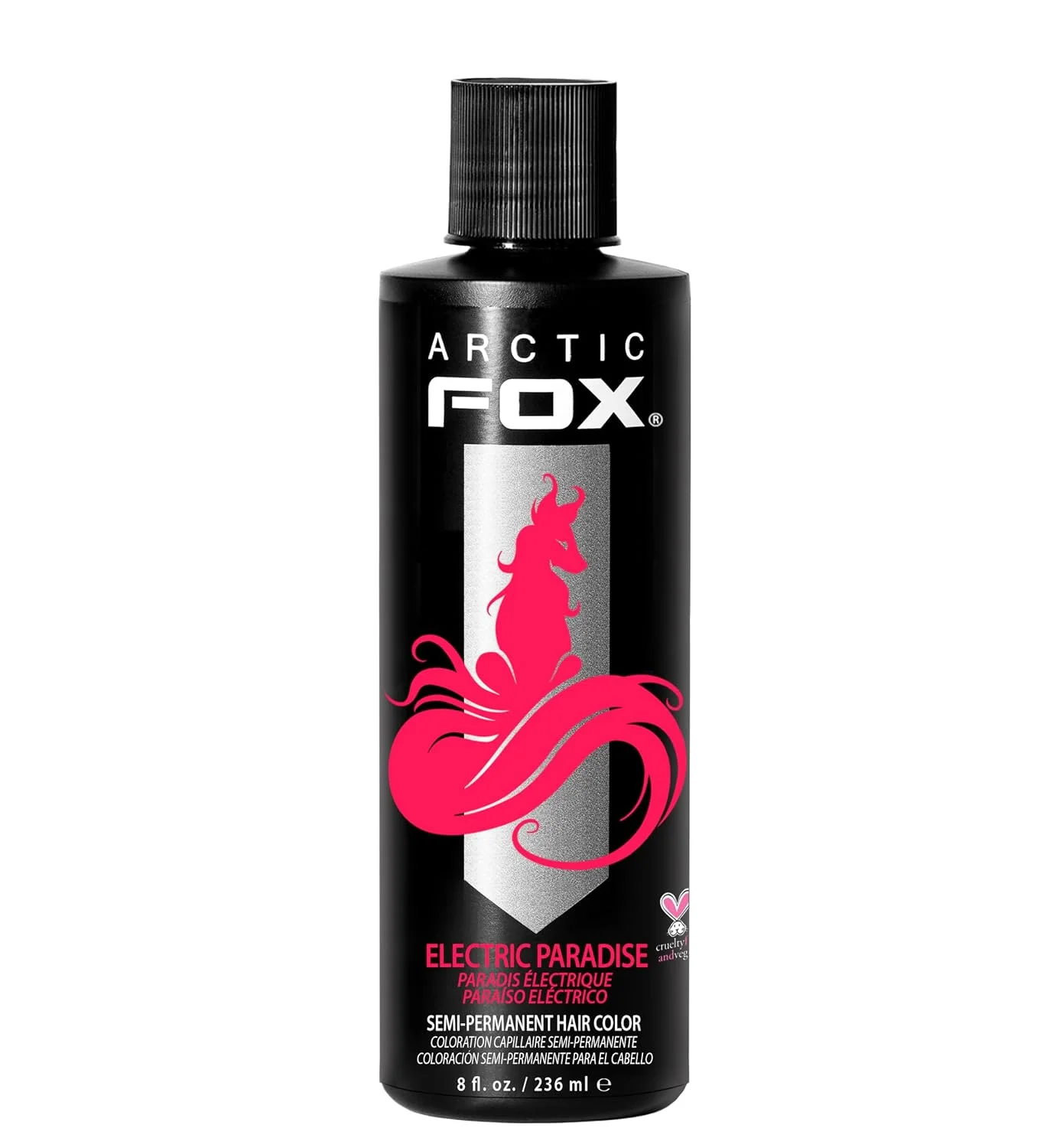 ARCTIC FOX Electric Paradise Hair Dye - Vegan, Semi-Permanent - 8 oz