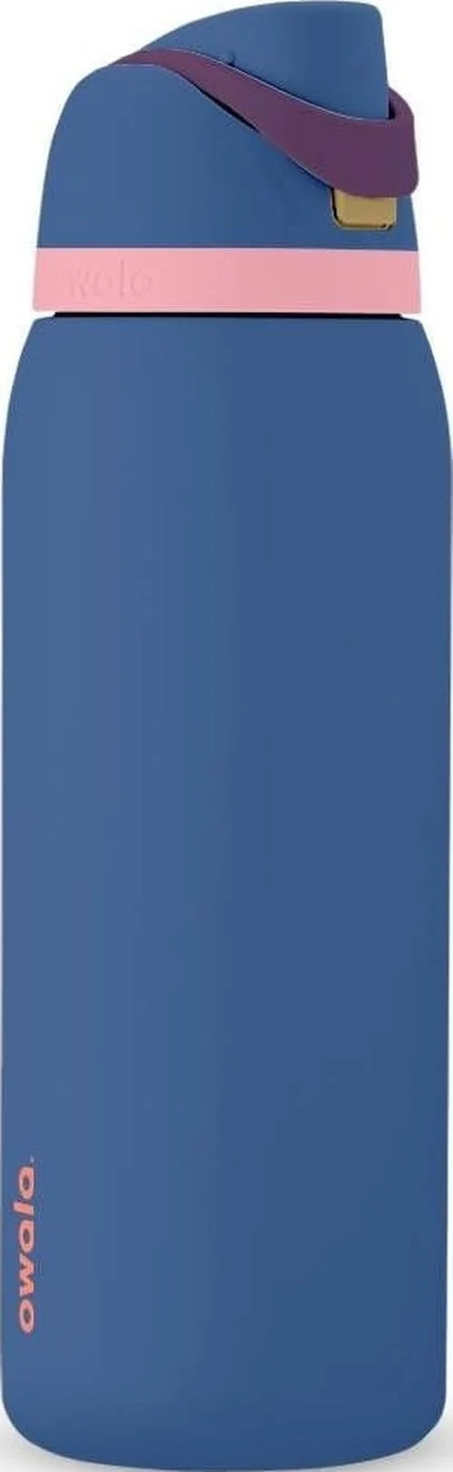 Botella de agua Owala FreeSip acero inoxidable 40 oz azul
