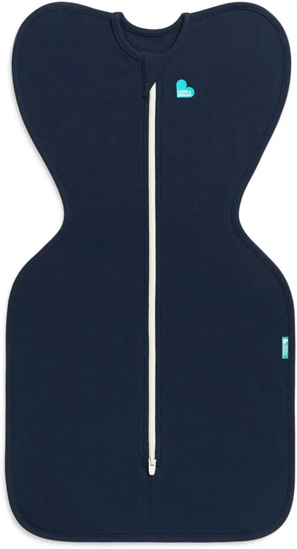 Love to Dream Swaddle Up Saco de Dormir para Bebé 1.0 TOG 8-13 lbs Azul Marino
