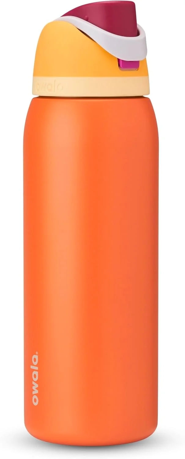 Botella de agua Owala FreeSip acero inoxidable 40 oz Citrus Crush