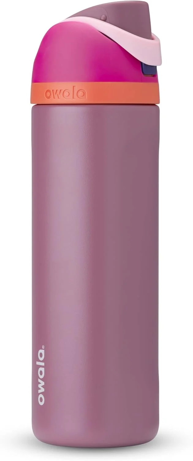 Botella de agua Owala FreeSip acero inoxidable 24 oz Crown Jewel