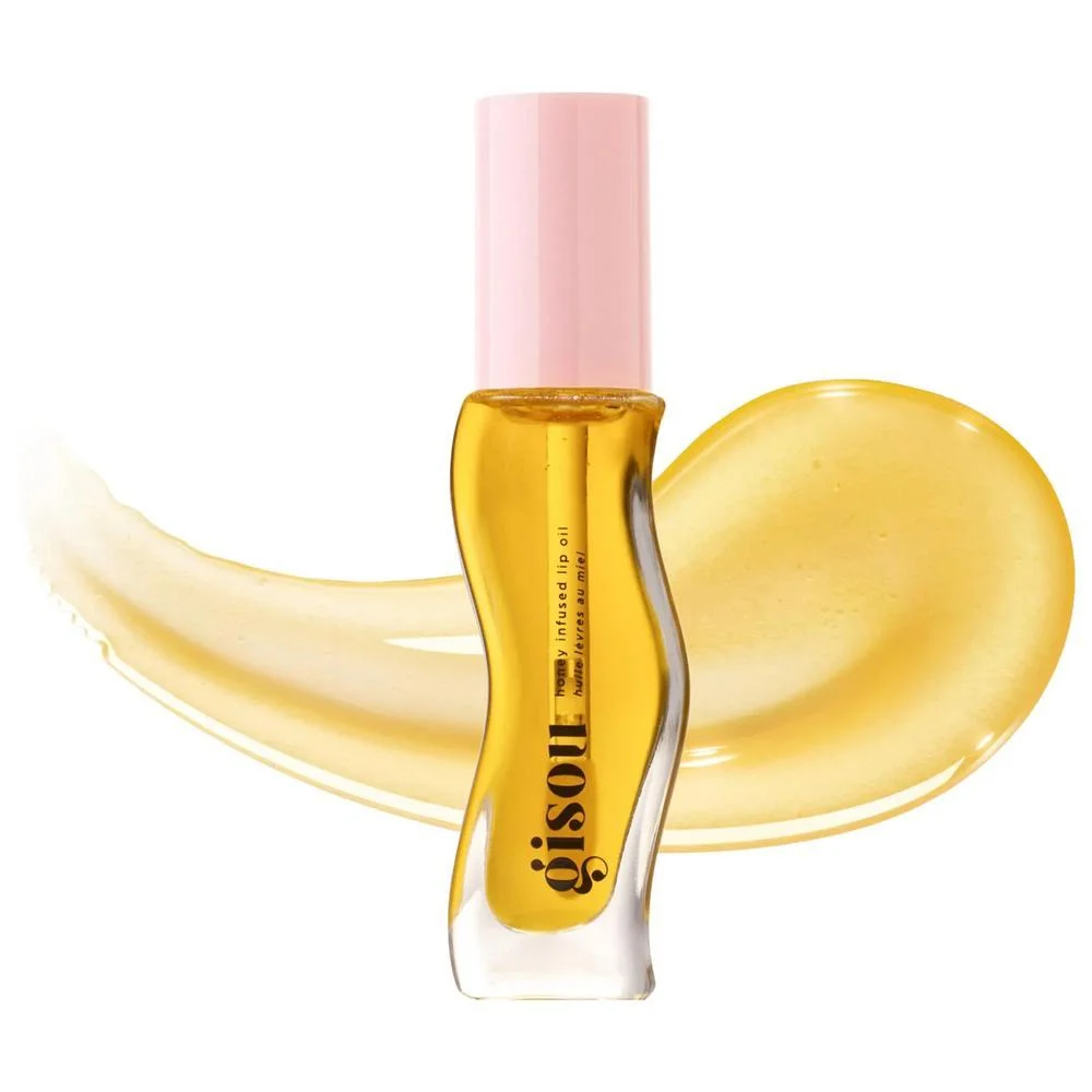 Aceite Labial Hidratante Infusionado con Miel - Sticky Toffee milky warm toffee - Honey Gold Sheer Golden Glow