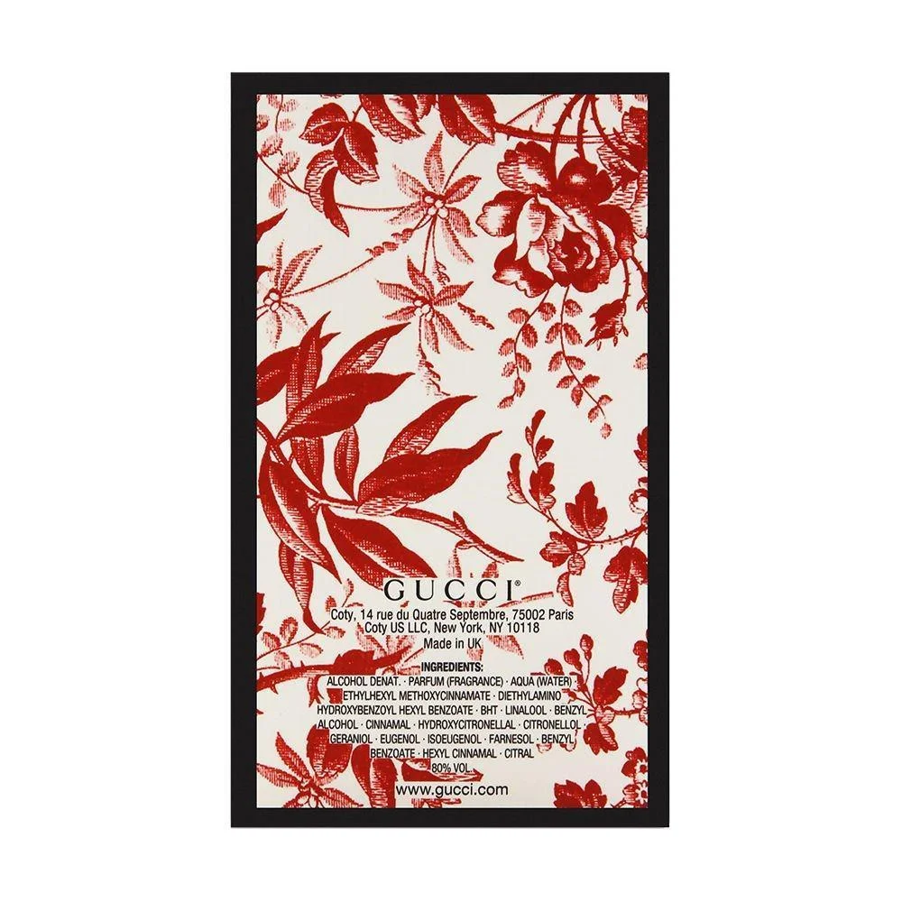 Gucci Bloom - Eau de Parfum para mujer, fragancia floral con notas naranjas y verdes, color multicolor