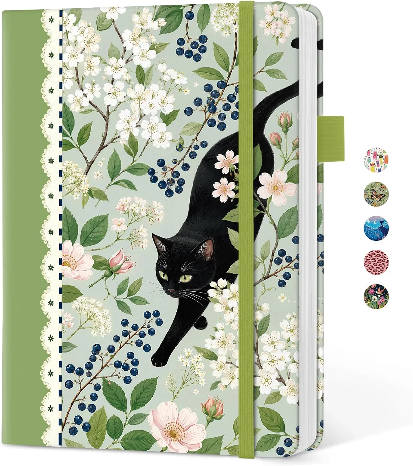 Taja Aesthetic Lined Journal for Women, Pretty Notebooks for Work & Study