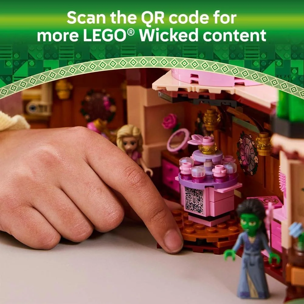 LEGO Dormitorio de Glinda y Elphaba - Juguete Construible para Niños - Regalo Perfecto para Fans de Wicked