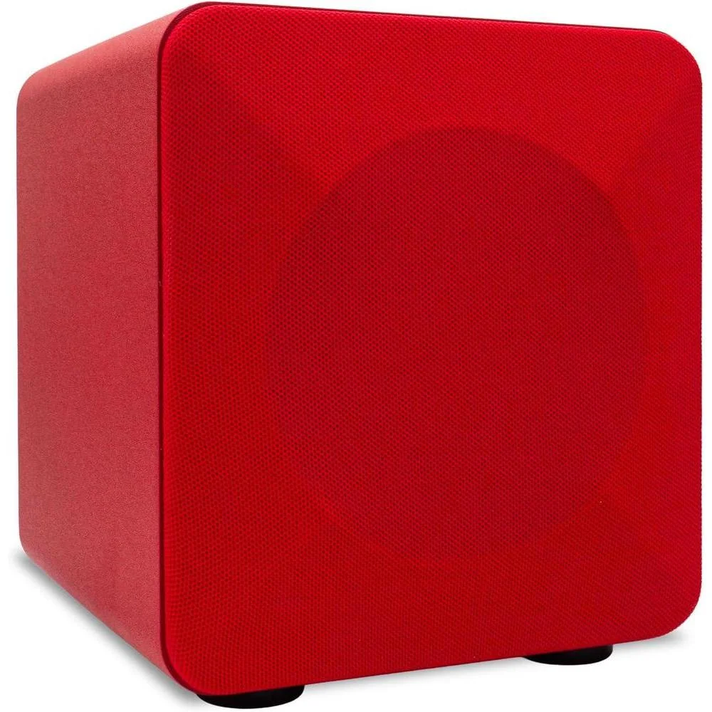 Subwoofer Audioengine S6: Altavoz compacto para TV o cine en casa con 210W y graves profundos