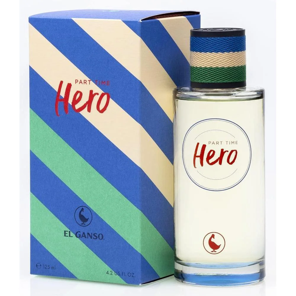 Medio Tiempo Héroe Eau de Toilette de El Ganso, perfume cítrico y floral para hombre en presentación estándar