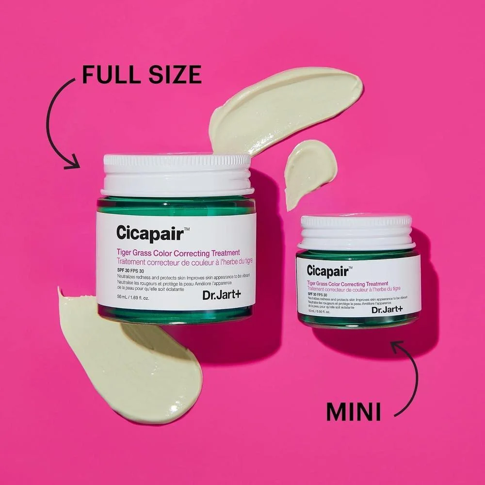 Dr. Jart+ Cicapair Soothing Tratamiento Coreano Corrector con Centella Asiatica y SPF 30 para el Rostro