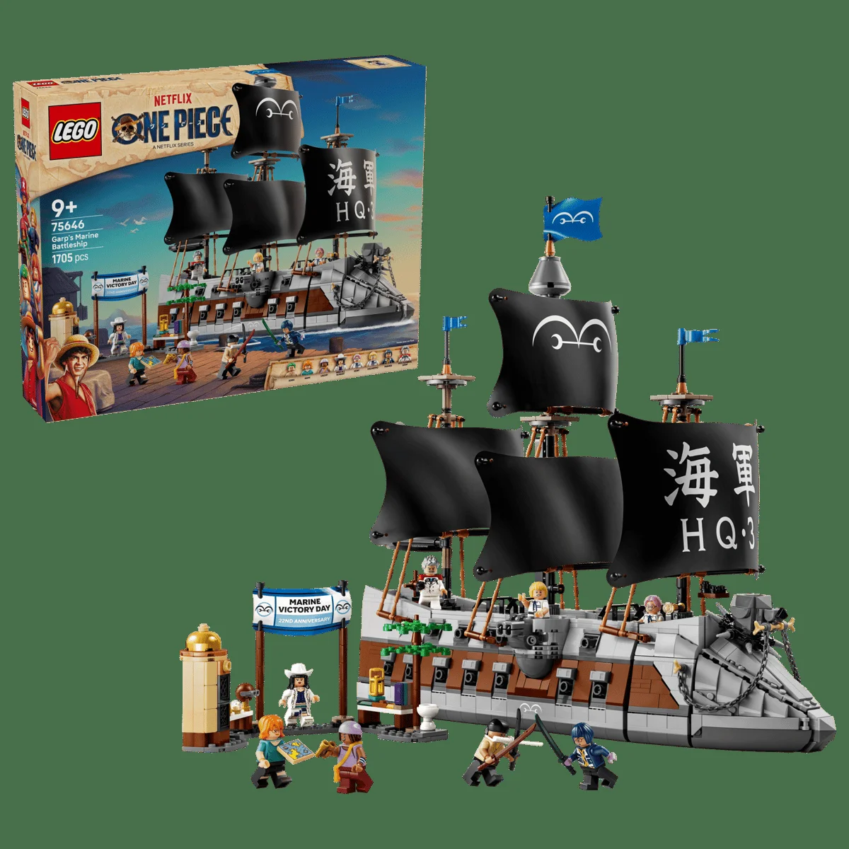 Pre venta LEGO Barco de la Marina de Garp