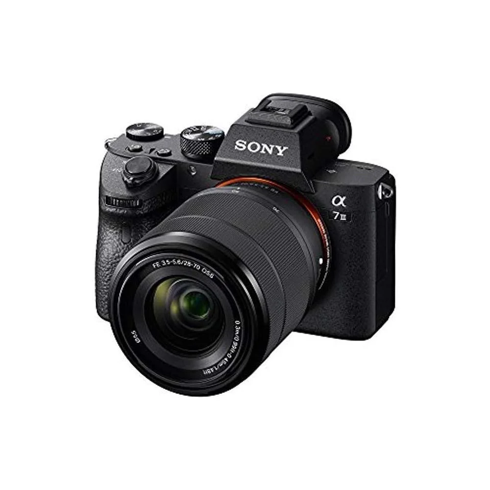 Cámara Reflex Sony Alpha a7 III con lente 28-70mm Negro
