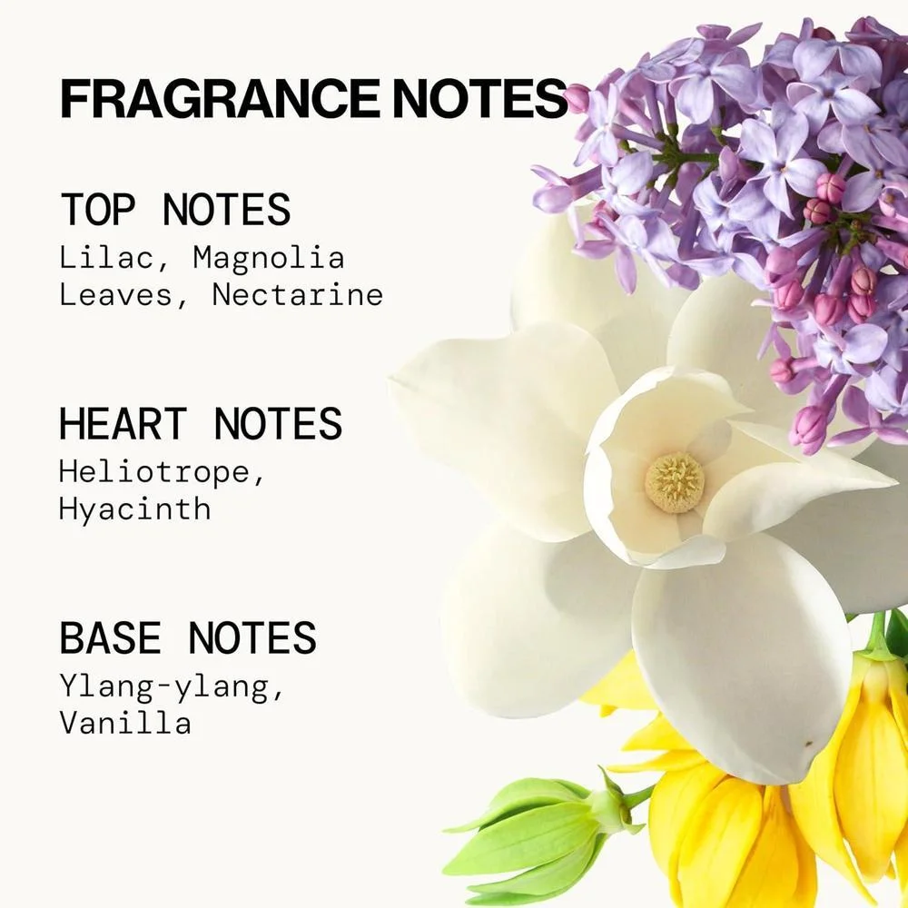 Perfume en aerosol floral vegano de Pacifica con aroma a lila francesa y magnolia, fragancia de larga duración para mujeres
