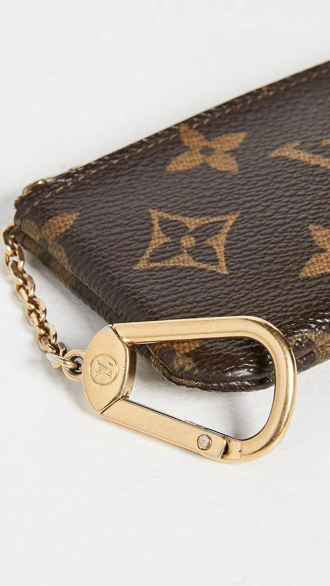 Original Louis Vuitton Women's Pre-Loved Pochette Cles, Monogram, Brown, One Size